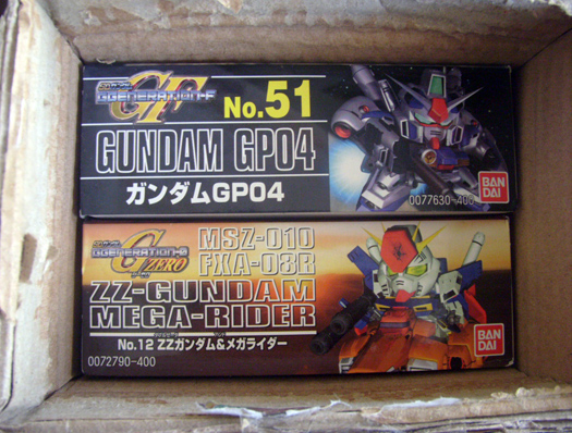 Gunpla SD Kits Bday purchase
