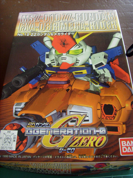 SD ZZ-Gundam Mega Rider