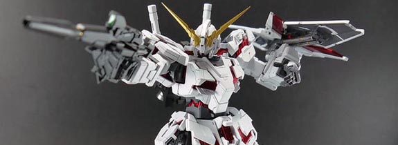 HG 1/144 scale Unicorn Gundam Destroy Mode by Daban Model